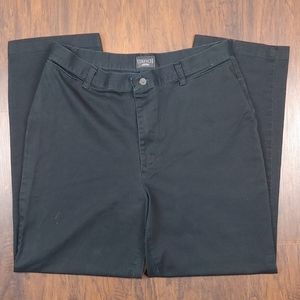 💲3 for $15💲Black Straight Leg Work Pants, Size 14